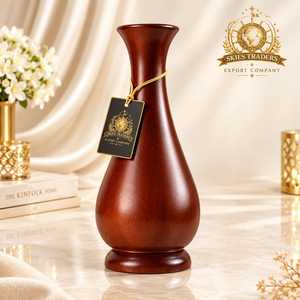 Ensemble de pots de fleurs de luxe en métal côtelé avec bord doré, pour intérieur, conteneur de rangement, pot de table, fournitures de jardin en gros - Product Image 3