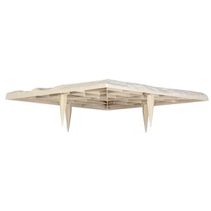 Set di 4 Pietre Decorative da Giardino in Plastica Resistente alle Intemperie, 15,5 x 15,5 Pollici, Ornamenti per Sentieri - Product Image 5