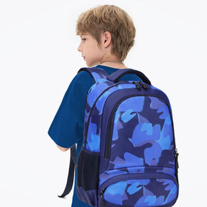 3 Piece Blue Camouflage <b>School</b> <b>Backpack</b> Set for Boys with Insulated Lunch Bag and Pencil Case <b>Large</b> Capacity - Product Image 3