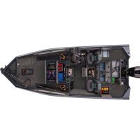 Meilleur Prix 2026 Ecocampor Yacht de Luxe Bateau de Pêche à la Bass en Aluminium Soudé à Haute Vitesse Qualité Supérieure Grade Chantier Naval Vietnamien