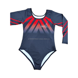 Leotardos personalizables de Artes Escénicas de sublimación OEM para uso en escenario, ropa de entrenamiento de baile de Ballet para niñas - Product Image 1