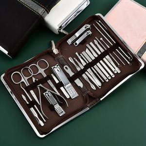 Kit Profesional de Manicura y Pedicura de Acero Inoxidable de 26 Piezas, Afilado para el Cuidado de Uñas de Manos/Pies, Estuche de Viaje Duradero, Incluye Cortaúñas - Product Image 6