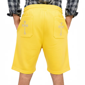 Pantalones Cortos Deportivos para Hombre, de Poliéster/Algodón, con Bolsillos Delanteros, Logotipo, Transpirables, de Secado Rápido, con Cierre de Cordón, para Gimnasio, Casual, Descanso y Entrenamiento - Product Image 4
