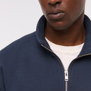 Nueva Sudadera de Invierno para Mujer, Cuello Alto a la Moda, Corte Regular, Color Sólido Personalizado, Forro Polar de Poliéster/Algodón, Precio Económico - Product Image 6