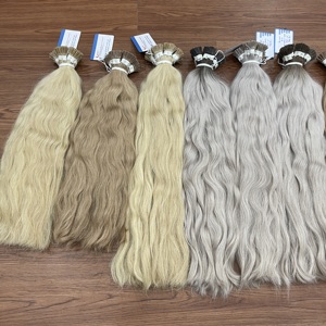 ผมต่อแบบ I-Tip เกรดพรีเมียม เคลือบเคราติน สีพีอาโน และสีผสม  ผมแท้เวียดนาม - Product Image 6