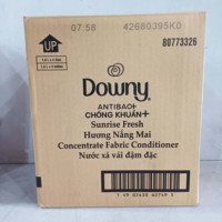 Adoucissant textile Downy Sunrise Fresh Eco-Friendly 1,8L pour vêtements et lessive de cuisine