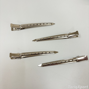 Pinces à cheveux en métal personnalisées avec logo d'entreprise et pinces à cheveux promotionnelles en fer pour filles, outil de maquillage - Product Image 2