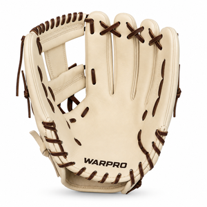 Premium Cream Brown Leather <b>Baseball</b> Fielding Glove Durable Outfield Training Sports Mitt for Adult Youth Practice - Product Image 5