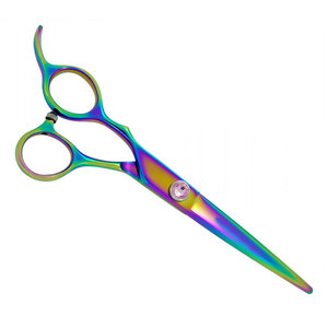 Ciseaux de coiffure multicolores de qualité supérieure avec vis réglable, ciseaux professionnels pour salon de coiffure, ciseaux de coiffage - Product Image 3