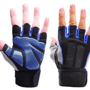 Gants de cyclisme anti-vibrations pour hommes adultes, rembourrés en gel, respirants, antidérapants, évacuant l'humidité, personnalisables, vente en gros, directement de l'usine - Product Image 5