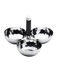 ชามโลหะหรูหราทันสมัยสำหรับตกแต่งโต๊ะอาหาร ของขวัญงานเลี้ยง ของตกแต่งคุณภาพสูง ปลอดภัยจาก Zahid Exports ชุบเคลือบ - Product Image 1