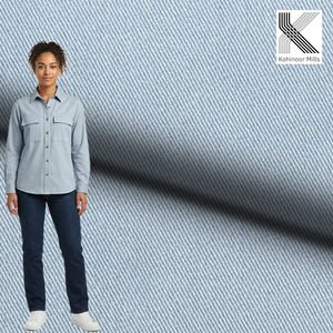 Tela Transpirable Bi-Stretch de 280 g/m², 93% Algodón, 7% [material faltante], Suave como una Pera, Tejido Twill 3/1 para Chaquetas Deportivas y Uniformes - Product Image 2