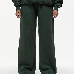 Pantalones Deportivos de Invierno para Mujer, Color Sólido, Estilo Jogger, 100% Algodón, con Bolsillos - Product Image 5