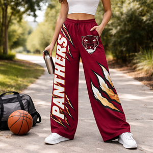 Wholesale Custom Wide Leg Athletic <b>Pants</b> for <b>Women</b> - Premium Quality OEM Manufacturer Supplier - Product Image 6