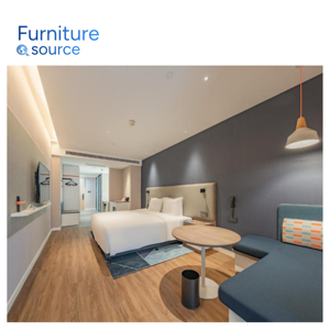 Urban Chic Hotel Furniture Holiday Inn Hotel Brand-Suite de habitación moderna-MDF-HPL-Chapa-Fábrica de Vietnam - Product Image 3