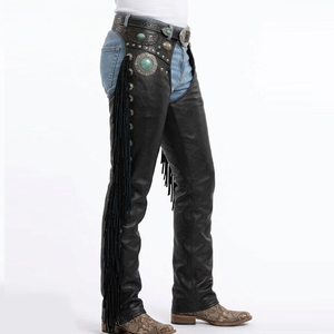 Pantalones de cuero de gamuza transpirables, de gran venta y precio asequible - Product Image 5