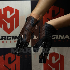 Gants de football américain 2026 avec strass, respirants, légers, à doigts complets - Product Image 3