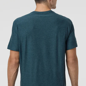 T-shirt pour homme personnalisable avec logo, couleur unie, tissu doux, impression minimale, léger, confortable, tenue décontractée - Product Image 6