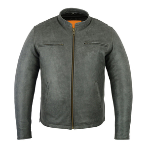 Factory Direct Men Leather <b>Jacket</b> Stylish Casual Everyday Outwear Premium Quality <b>Slim</b> <b>Fit</b> Fashion Leather <b>Jacket</b> - Product Image 1