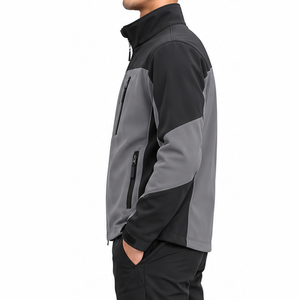 Chaqueta Softshell de Alto Rendimiento para Hombre, Tejido Elástico, Ropa Deportiva, Abrigo para Senderismo, Camping y Viajes, Diseño Transpirable, Diseño Personalizado - Product Image 2