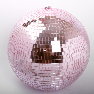 Esferas de Cristal Plateadas de 30CM para Decoración Navideña, Bolas de Espejo Transparentes para Discoteca - Product Image 6