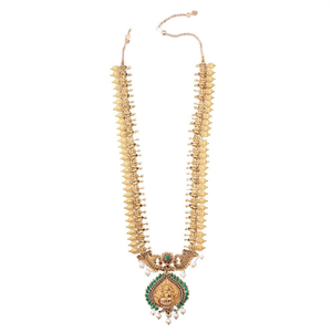 Lekshmi Intricate Long Haram Necklace Set-Fashion Jewelry - Product Image 2