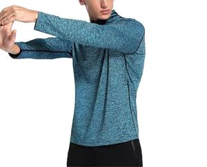 Nueva llegada camisa de compresión hombres sublimación personalizada al por mayor personalizado impreso camisa de compresión MMA Rash Guard servicio OEM - Product Image 1