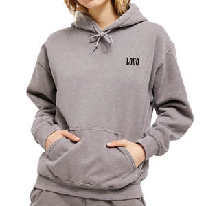 Sweat à capuche uni avec logo imprimé et cordon de serrage pour un confort optimal, style minimaliste, poche frontale, respirant et confortable, à prix abordable. - Product Image 1