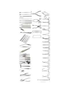 Juego de bandejas manuales de acero inoxidable para huesos pequeños, instrumentos ortopédicos de Dentavex - Product Image 1