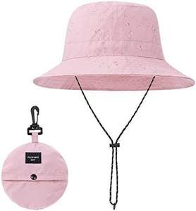 Customized Foldable Denim Outdoor Waterproof Fishing <b>Hat</b> Bows Thin Model Quick-drying Sun <b>Hat</b> Outdoor Mountaineering Party <b>Hat</b> - Product Image 2