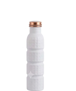 ขวดทองแดงทำมือดีไซน์ล่าสุดพร้อมลวดลายตอกแบบ - Product Image 1
