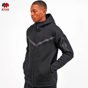 ชุดวอร์มฤดูหนาวผู้ชายขายดี น้ำหนักเบา ดีไซน์โดดเด่น ผ้าระบายอากาศได้ดี สวมใส่สบาย รับผลิตแบบ OEM - Product Image 4