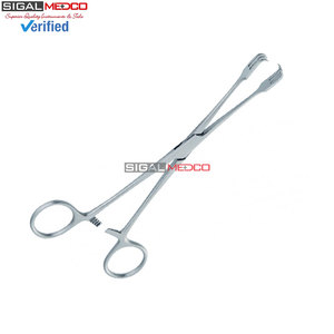 Pinzas de Tracción Manuales de Acero con 3x3 Dientes, Instrumento de Agarre de Precisión, Certificado CE, Herramienta Quirúrgica para Manipulación de Tejidos, Duraderas - Product Image 4