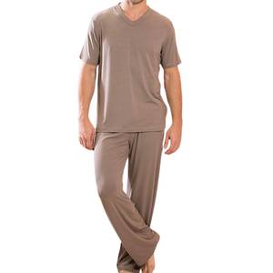 Conjunto de Pijama para Hombre, Directo de Fábrica, Algodón Suave y Transpirable, Tejido de Punto, Ropa de Dormir, Proveedor OEM - Product Image 3
