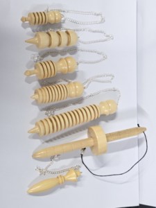 Péndulo de Madera de Palisandro ISIS y OSIRIS Hecho a Mano para Radiestesia - Metafísico, Estilo New Age, Precio Razonable en Amayra Crystals Export - Product Image 6