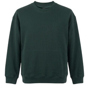 เสื้อสเวตเชิ้ตคอกลมผู้ชาย ทรงปกติ สีพื้น ผ้าถักเนื้อฝ้าย สวมใส่สบายๆ สำหรับฤดูใบไม้ร่วง เสื้อสเวตเชิ้ตคอกลมผู้ชาย พรีเมียม - Product Image 1