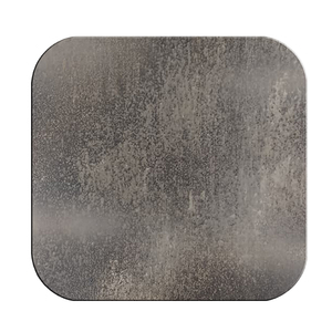 Placa Decorativa Personalizada de Acero Inoxidable con Acabado Quemado por Calor, Lámina Metálica con Diseño de Superficie Industrial OEM - Product Image 1
