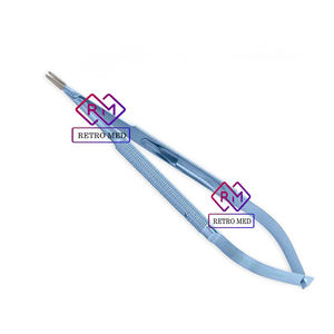 Porte-aiguilles micro-joncquilles Jacobson - lames droites recouvertes de TC avec verrouillage, manche rond en titane, 16,5 cm, par MEDICAB INSTRUMENTS - Product Image 5