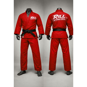 Kimono de judo de qualité supérieure - 100% coton, uniforme d'arts martiaux avec ceinture pour adultes, extensible, séchage rapide et durable, léger - Product Image 6