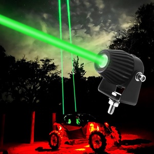 Nueva pistola láser látigo luz auxiliar LED láser luces antiniebla para bicicleta/moto-alta intensidad IP65 impermeable - Product Image 3