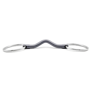 Équipements équestres sur mesure : Mors de cheval en titane à anneau lâche, conçus avec un port de langue maximal pour un confort optimal - Product Image 5