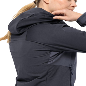 Chaquetas Softshell para Mujer de Tallas Grandes al por Mayor, Proveedor de Fábrica, Chaquetas Acolchadas Transpirables, Impermeables y Resistentes al Viento para Senderismo - Product Image 4