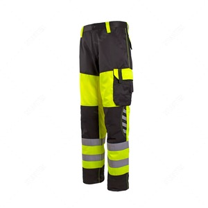 Salopette de travail multi-poches de sécurité, pantalon d'atelier mécanique robuste avec sangle élastique, pantalon de soudage solide - Product Image 5
