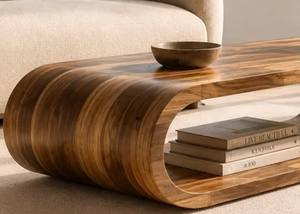 <b>Teak</b> Wood <b>TV</b> <b>Stand</b> Table Furniture for the Living Room with a Simple Design for Sale at an Affordable Price - Product Image 5