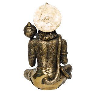 Excellent Quality Solid Brass Hanuman Murti for Mandir and Living Room or Spiritual <b>Statue</b> Available at Factory Price - Product Image 6