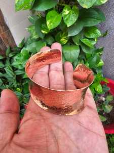 Brazalete de Piedra Grabado a Mano con Patrón del Árbol de la Vida, Joyería de Boda de Piedra de Jaspe - Product Image 5