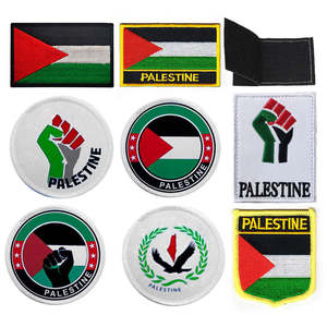Parche Bordado de la Bandera de Palestina para Planchar - Product Image 3