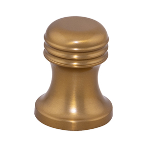 Poignée cylindrique rainurée en aluminium, design Mavix, laiton doré, or rose, noir mat, marron mat, acier inoxydable, silvery peacock - Product Image 4