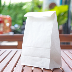 Sacs à pain en papier kraft recyclé avec logo personnalisé pour l'emballage de produits alimentaires et ménagers pour les collations et les ustensiles de cuisine - Product Image 5