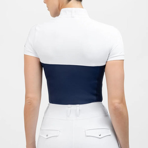 Chemises d'équitation imprimées haut de gamme, vêtements d'équitation légers et performants, 100% polyester, antibactériens, séchage rapide, fabricant - Product Image 6